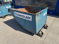 CONQUIP AUTOLOCK FORKLIFT TIPPING SKIP (BLUE) - 5