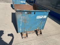 CONQUIP AUTOLOCK FORKLIFT TIPPING SKIP (BLUE) - 6