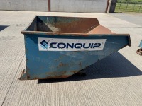 CONQUIP AUTOLOCK FORKLIFT TIPPING SKIP (BLUE) - 8