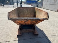 EICHINGER LARGE FORKLIFT TIPPING SKIP (ORANGE) - 2