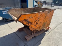 EICHINGER LARGE FORKLIFT TIPPING SKIP (ORANGE) - 3