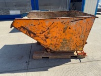 EICHINGER LARGE FORKLIFT TIPPING SKIP (ORANGE) - 4