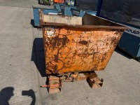 EICHINGER LARGE FORKLIFT TIPPING SKIP (ORANGE) - 6