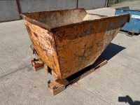 EICHINGER LARGE FORKLIFT TIPPING SKIP (ORANGE) - 7