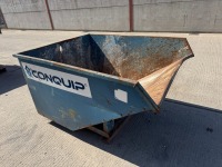 CONQUIP AUTOLOCK FORKLIFT TIPPING SKIP (BLUE)