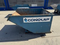 CONQUIP AUTOLOCK FORKLIFT TIPPING SKIP (BLUE) - 4