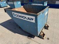 CONQUIP AUTOLOCK FORKLIFT TIPPING SKIP (BLUE) - 5