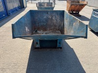 CONQUIP AUTOLOCK FORKLIFT TIPPING SKIP (BLUE) - 2