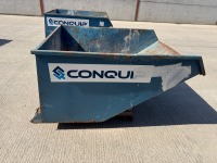CONQUIP AUTOLOCK FORKLIFT TIPPING SKIP (BLUE) - 8