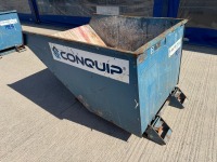 CONQUIP AUTOLOCK FORKLIFT TIPPING SKIP (BLUE) - 5