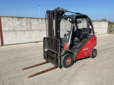 LINDE H25T 2.5 TON GAS FORKLIFT