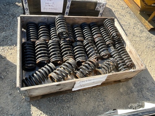 WOODEN CRATE TO INC. LARGE SELECTION OF HEAVY DUTY SPRINGS 