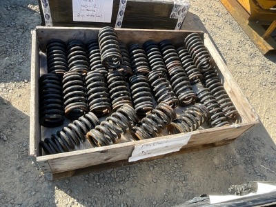 WOODEN CRATE TO INC. LARGE SELECTION OF HEAVY DUTY SPRINGS 