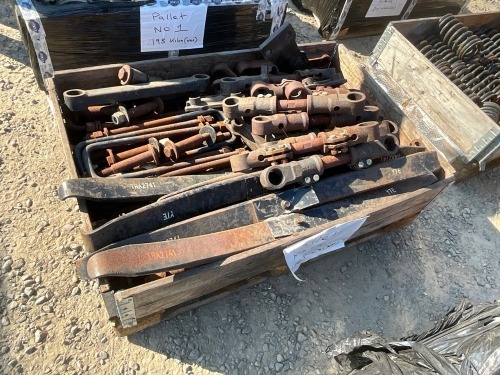 WOODEN CRATE TO INC AXLE SPRINGS & TIE RODS