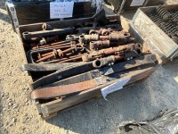 WOODEN CRATE TO INC AXLE SPRINGS & TIE RODS