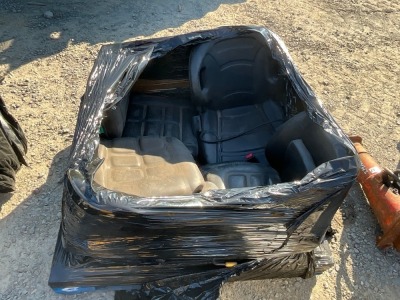 PALLET TO INC. APPROX. 4No. FORKLIFT SEATS