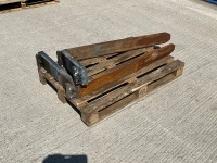 2No. FORKS TO SUIT FORKLIFT - 5