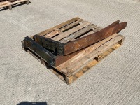 2No. FORKS TO SUIT FORKLIFT - 5