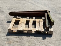 2No. FORKS TO SUIT FORKLIFT - 3
