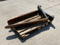 2No. FORKS TO SUIT FORKLIFT - 9