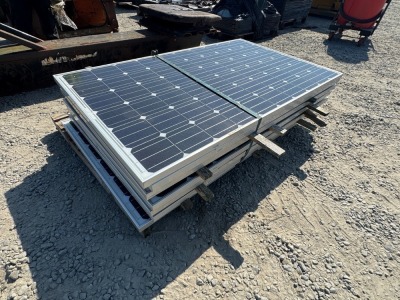 7No. APPROX. 1650mm x 1000mm SOLAR PANELS