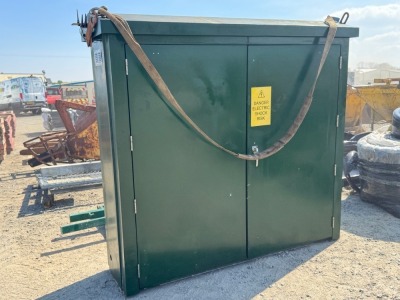 APPROX. 7ft x 7ft x 2ft ELECTRICAL KIOSK  