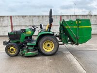 JOHN DEERE 4410 DIESEL RIDE ON ROAD LEGAL COMPACT MOWER TRACTOR - 2