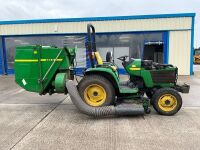 JOHN DEERE 4410 DIESEL RIDE ON ROAD LEGAL COMPACT MOWER TRACTOR - 6