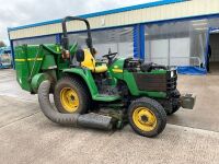 JOHN DEERE 4410 DIESEL RIDE ON ROAD LEGAL COMPACT MOWER TRACTOR - 7