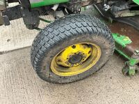 JOHN DEERE 4410 DIESEL RIDE ON ROAD LEGAL COMPACT MOWER TRACTOR - 15