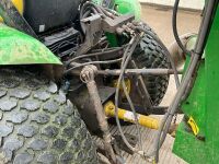 JOHN DEERE 4410 DIESEL RIDE ON ROAD LEGAL COMPACT MOWER TRACTOR - 17