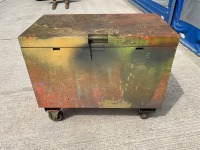 APPROX. 4ft x 2ft MOBILE METAL TOOL VAULT - 2