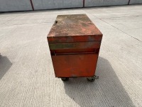 APPROX. 4ft x 2ft MOBILE METAL TOOL VAULT - 4
