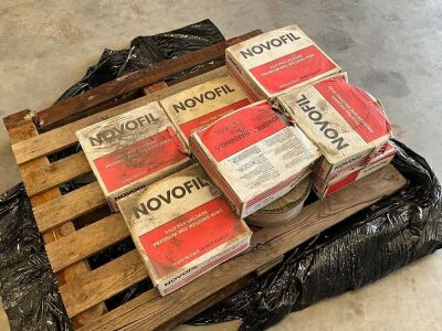 9No. UNUSED ROLLS OF WELDING WIRE