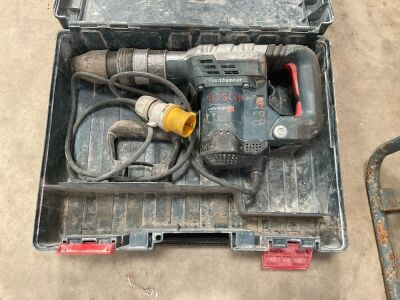 BOSCH PROFESSIONAL GSH5CE 110v CHIPPING HAMMER & CASE
