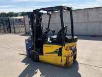 HYUNDAI 15BTR-9 1.5 TON 3 WHEELED BATTERY FORKLIFT - 3