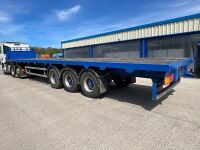 MONTRACON  45ft TRI AXLE FLATBED TRAILER ON AIR - 13
