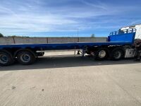 MONTRACON  45ft TRI AXLE FLATBED TRAILER ON AIR - 21