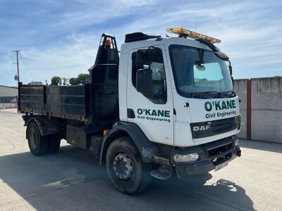 DAF LF55 18 TON 4X2 3 WAY TIPPER (WHITE)  