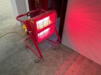 QUARTZ 110v MOBILE INFRARED HEATER  - 4