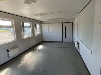 APPROX. 40ft x 12ft STEEL CLAB OFFICE - 5
