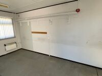 APPROX. 40ft x 12ft STEEL CLAB OFFICE - 9
