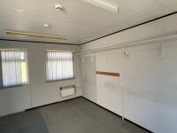 APPROX. 40ft x 12ft STEEL CLAB OFFICE - 10