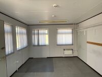 APPROX. 40ft x 12ft STEEL CLAB OFFICE - 11