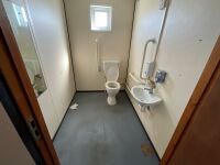 APPROX. 40ft x 12ft STEEL CLAB OFFICE - 14