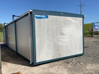 APPROX. 40ft x 12ft STEEL CLAB OFFICE - 17