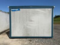 APPROX. 40ft x 12ft STEEL CLAB OFFICE - 18