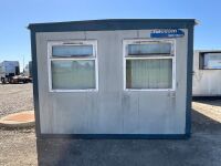 APPROX. 40ft x 12ft STEEL CLAB OFFICE - 21