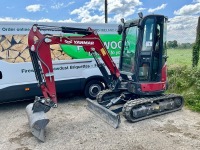 YANMAR VIO26-6 2.6 TON ZERO TAIL MINI DIGGER