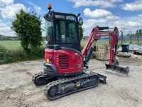 YANMAR VIO26-6 2.6 TON ZERO TAIL MINI DIGGER - 7